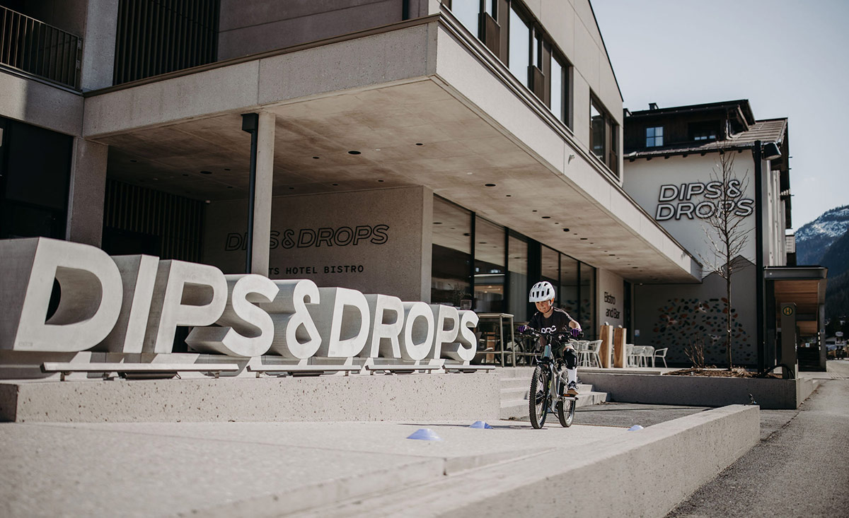 Sommerurlaub und Mountainbiken im Dips & Drops in der Flachau