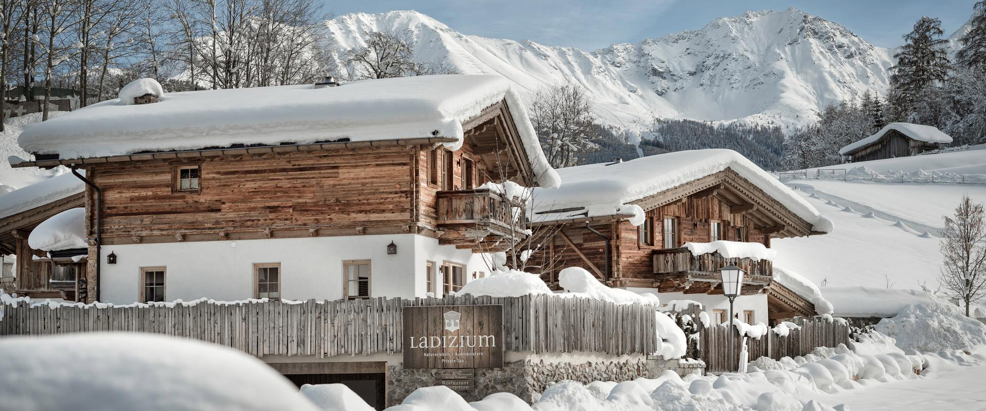 Hüttendorf Ladizium Winterurlaub Chalets Serfaus Fiss Ladis Tirol