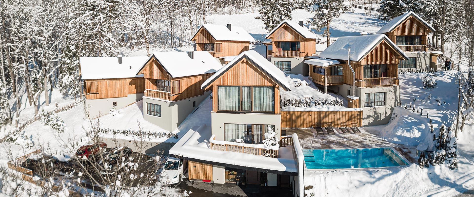 Montestyria Mariazell Winter-Aktivurlaub Premium Chalets Suiten Mariazellerland