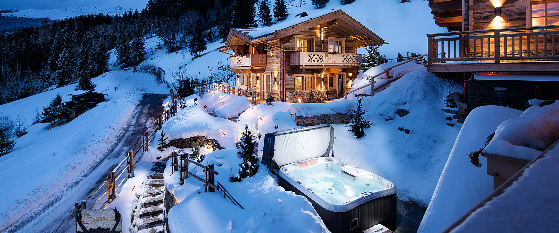 Sporer Alm Winterurlaub Luxus-Chalets Rohrberg Zillertal